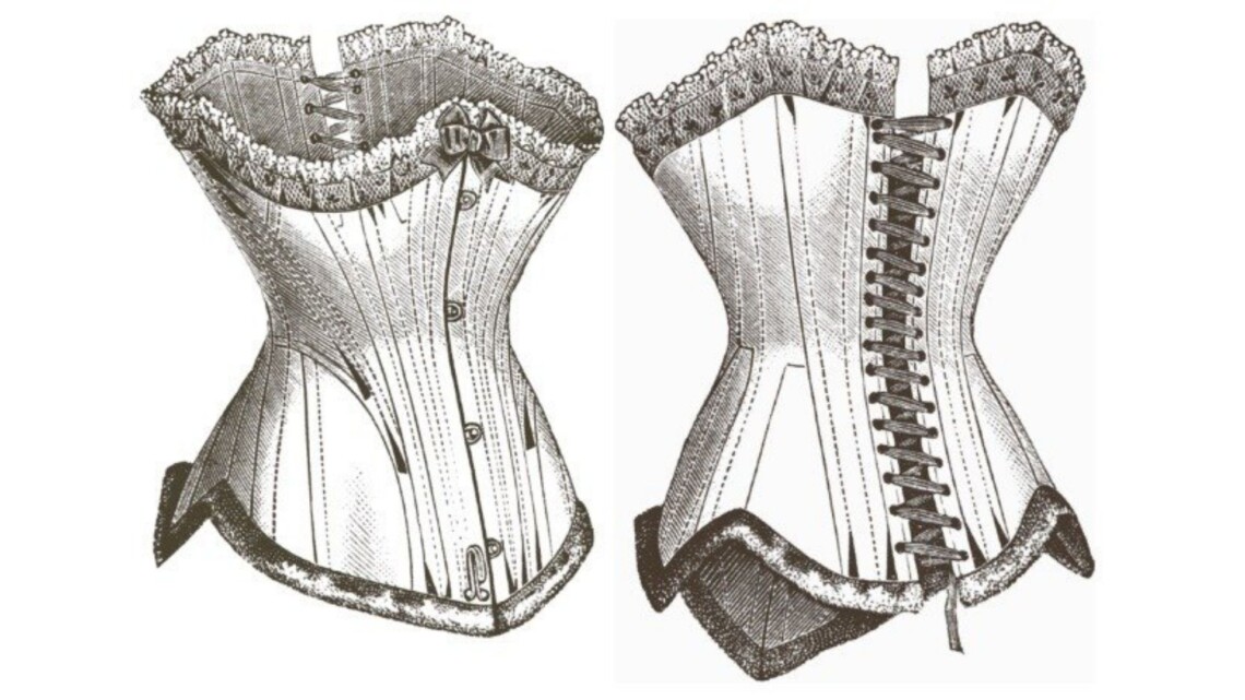 Busty m ature in corset