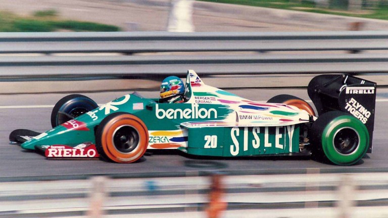 Benetton 1986, Formula Uno
