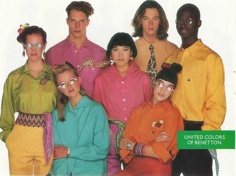 Benetton Campagna pubblicitaria degli anni '90 