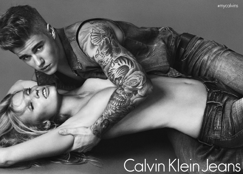 Calvin Klein Kevin Carrigan, campagna pubblicitaria 2015 con Justin Bieber