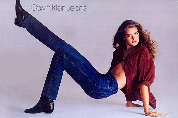 Calvin Klein 1982, Campagna pubblicitaria con Brooke Shields