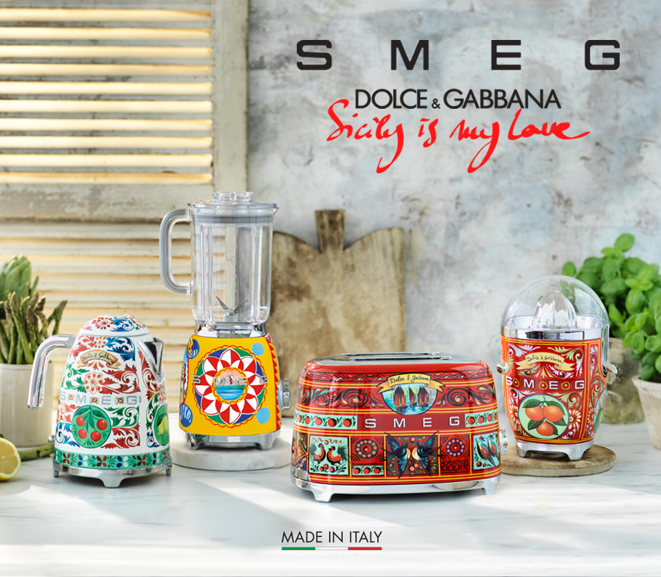 sicily is my love, Smeg x Dolce&Gabbana
