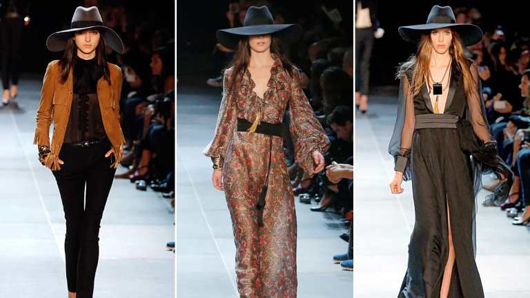 Yves Saint Laurent Parigi Fashion Week, collezione primavera/estate 2013
