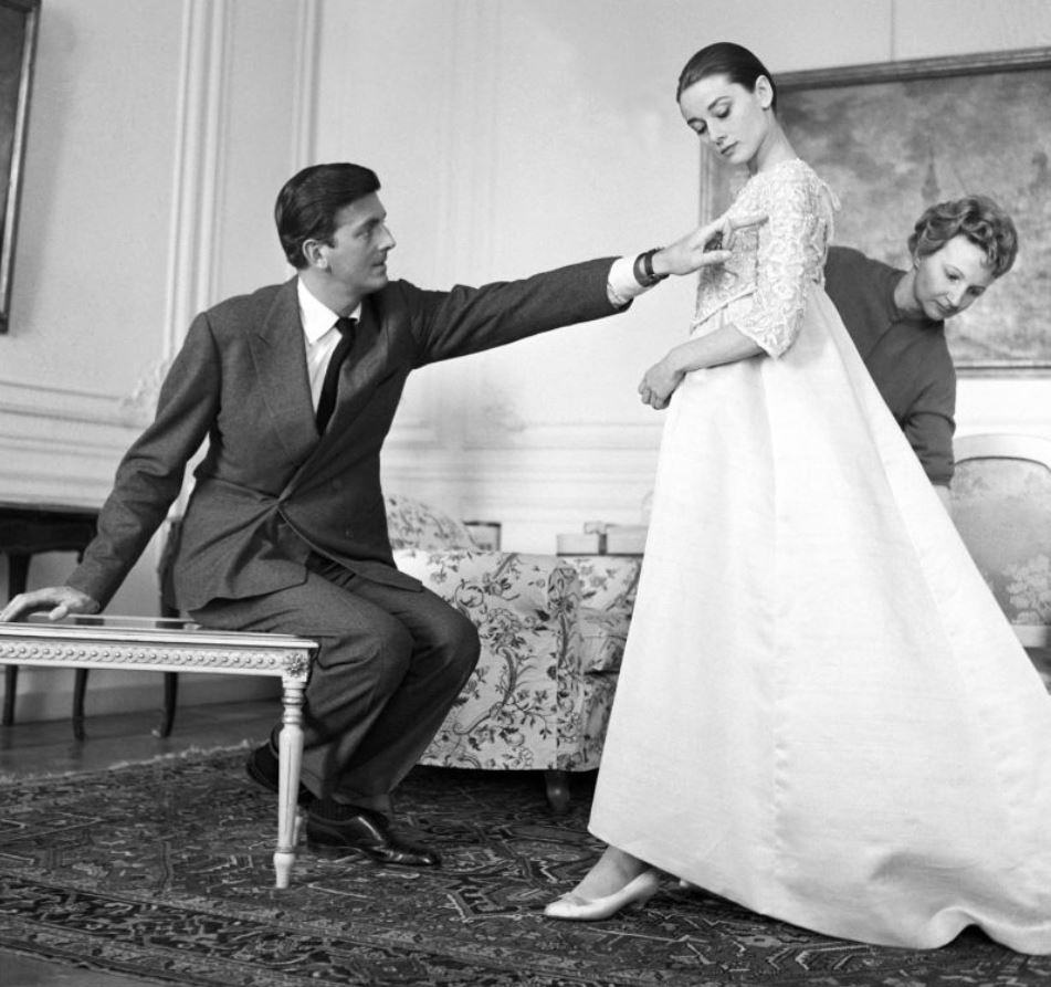 Audrey Hepburn e Hubert De Givenchy