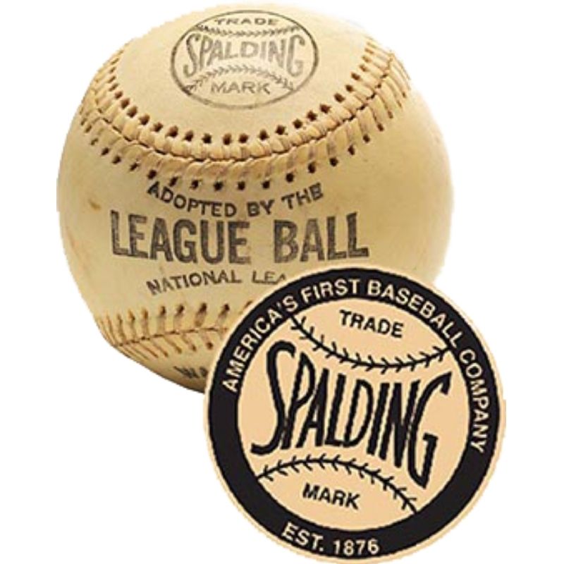 The baseball designed by Albert Spalding