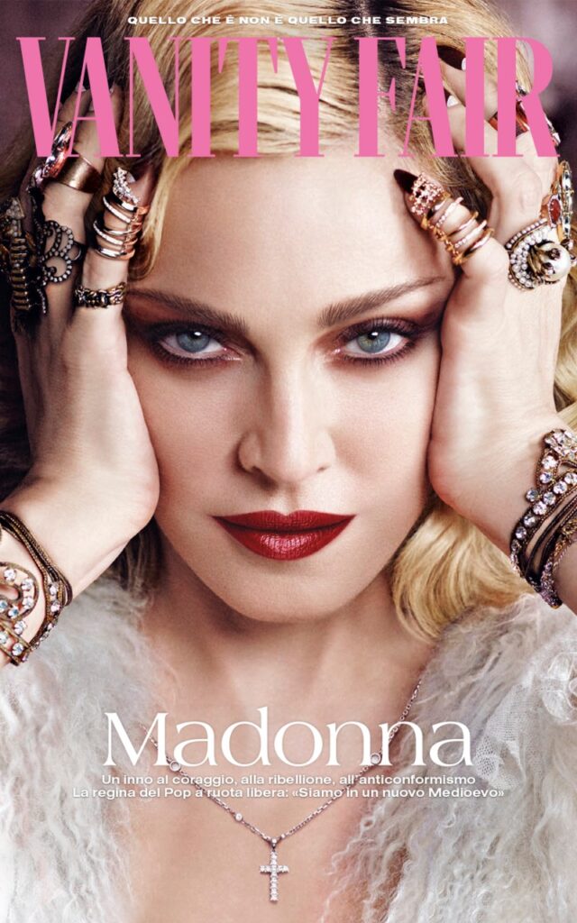 Vanity Fair italia, cover Madonna 