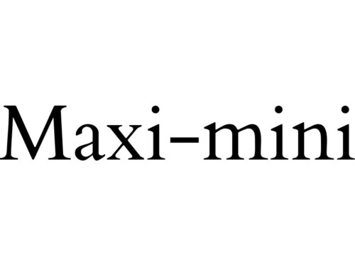maxi-mini